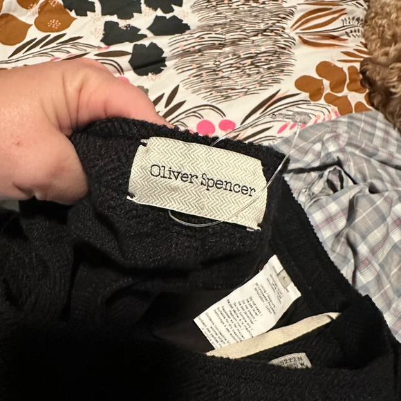 Oliver Spencer wool and cotton pants size large - Picture 3 of 6